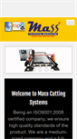 Mobile Screenshot of masscuttingsystems.com